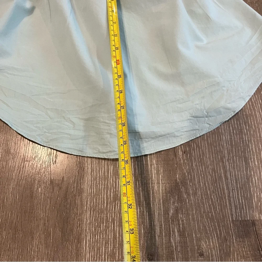 Free People Light Aqua Halter Tank Top